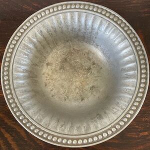 Vintage WILTON Bowl Rare William & Mary Armetrale Flutes and Pearls 9” Oven Safe